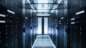 Server room for customer service help desk