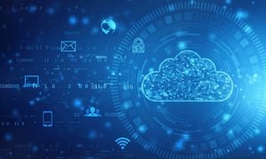 Graphical representation of enterprise cloud security